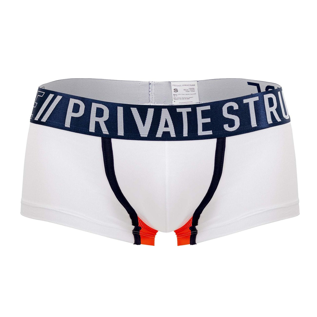 Private Structure BAUT4389 Athlete Trunks Farbe Weiß Liga