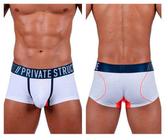Private Structure BAUT4389 Athlete Trunks Farbe Weiß Liga