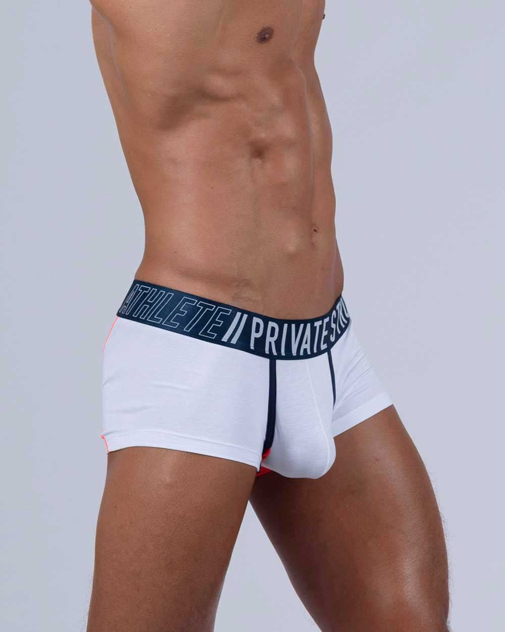 Private Structure BAUT4389 Athlete Trunks Farbe Weiß Liga
