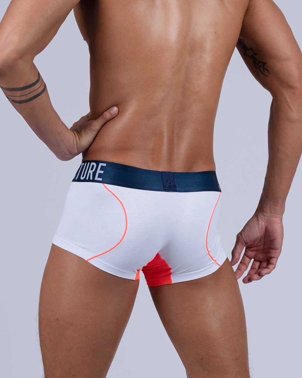 Private Structure BAUT4389 Athlete Trunks Farbe Weiß Liga