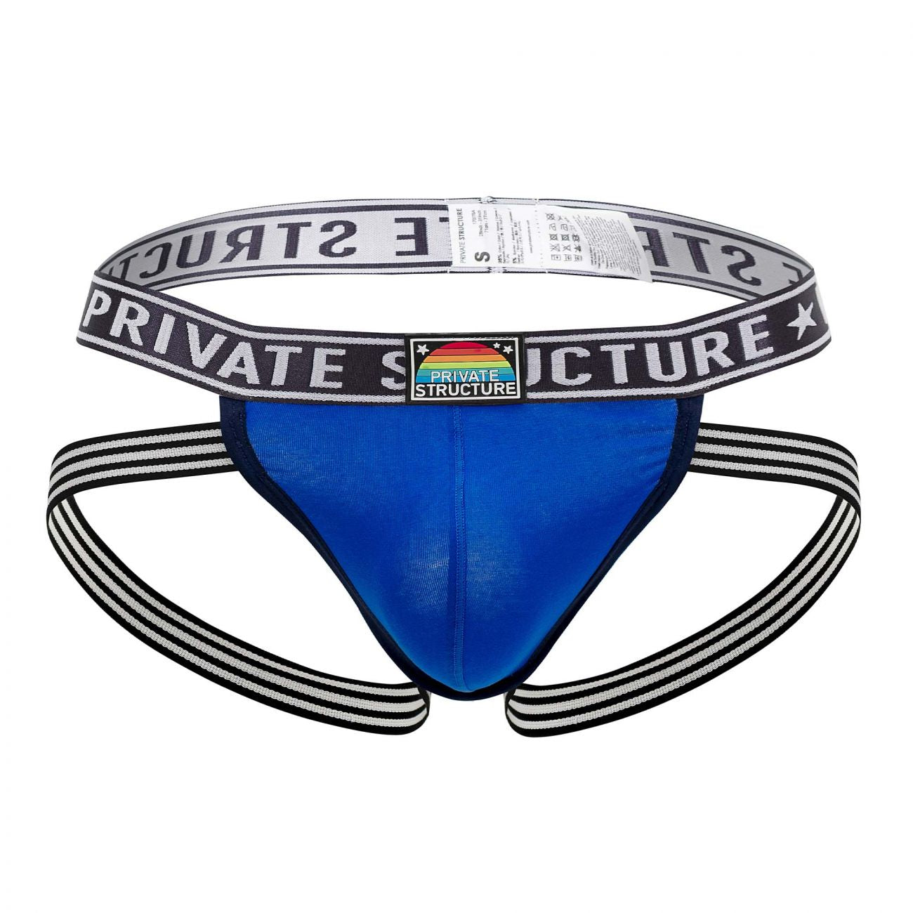 Structure privée EPUY4004 Pride Jockstrap Couleur Freedom Blue