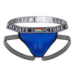 Structure privée EPUY4004 Pride Jockstrap Couleur Freedom Blue