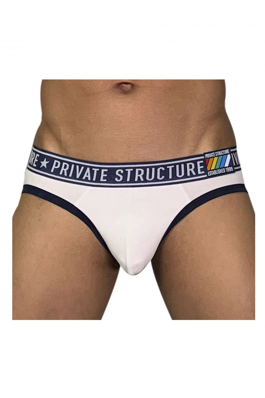Structure privée EPUY4019 Pride Mini Slip Couleur Loadful Blanc