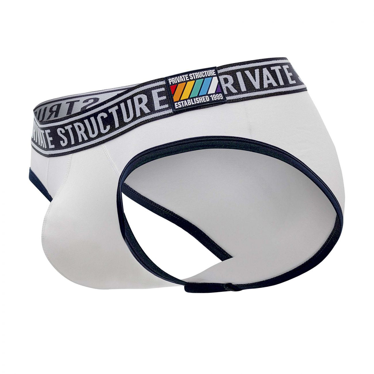 Structure privée EPUY4019 Pride Mini Slip Couleur Loadful Blanc