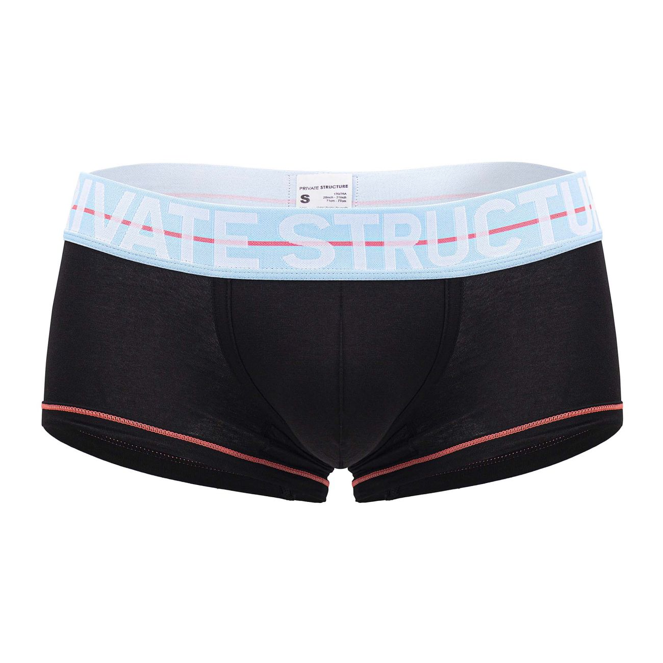 Private Structure MOUX4103 Mo Lite Mid Waist Trunks Farbe Schwarz
