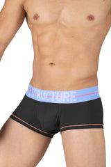 Private Structure MOUX4103 Mo Lite Mid Waist Trunks Farbe Schwarz