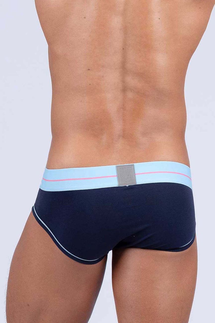 Structure privée MOUX4104 Mo Lite Mini slip taille moyenne Couleur bleu marine