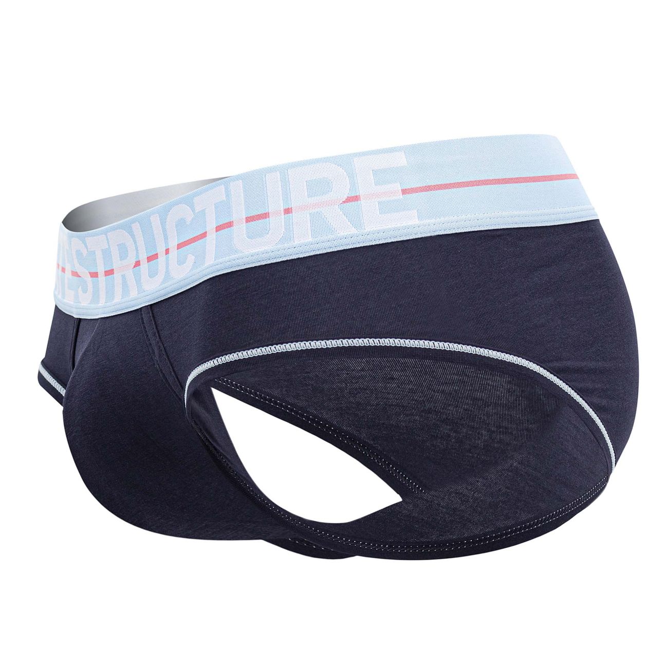 Private Structure MOUX4104 Mo Lite Mid Waist Mini Slip Farbe Navy