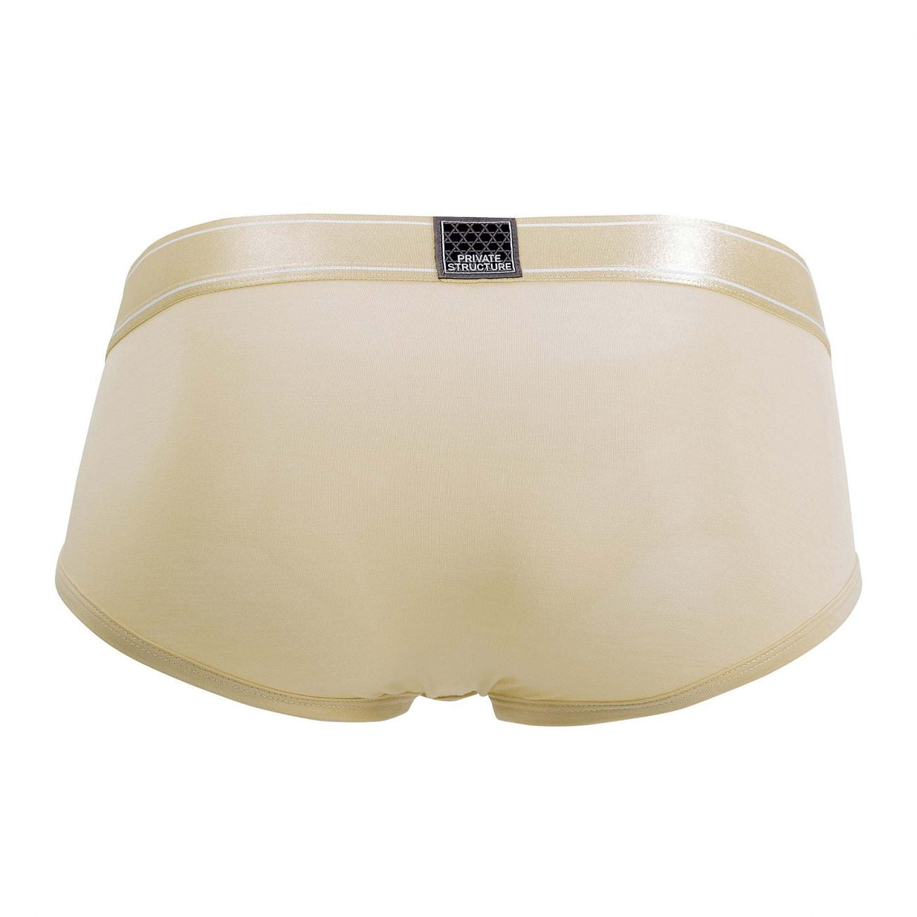 Private Structure PBUZ3748 Platinum Bamboo Briefs Color Pale Khaki