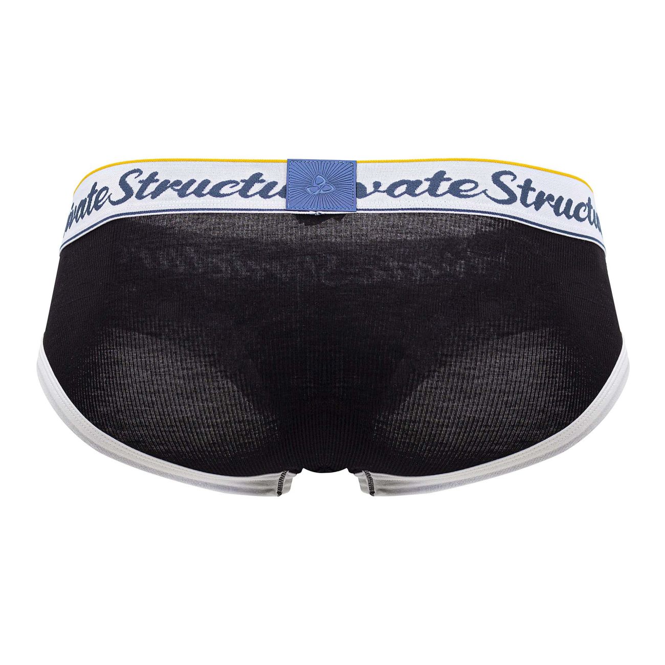 Private Structure SCUS4529 Klassischer Mini-Slip mit mittlerer Taille, Farbe Schwarz
