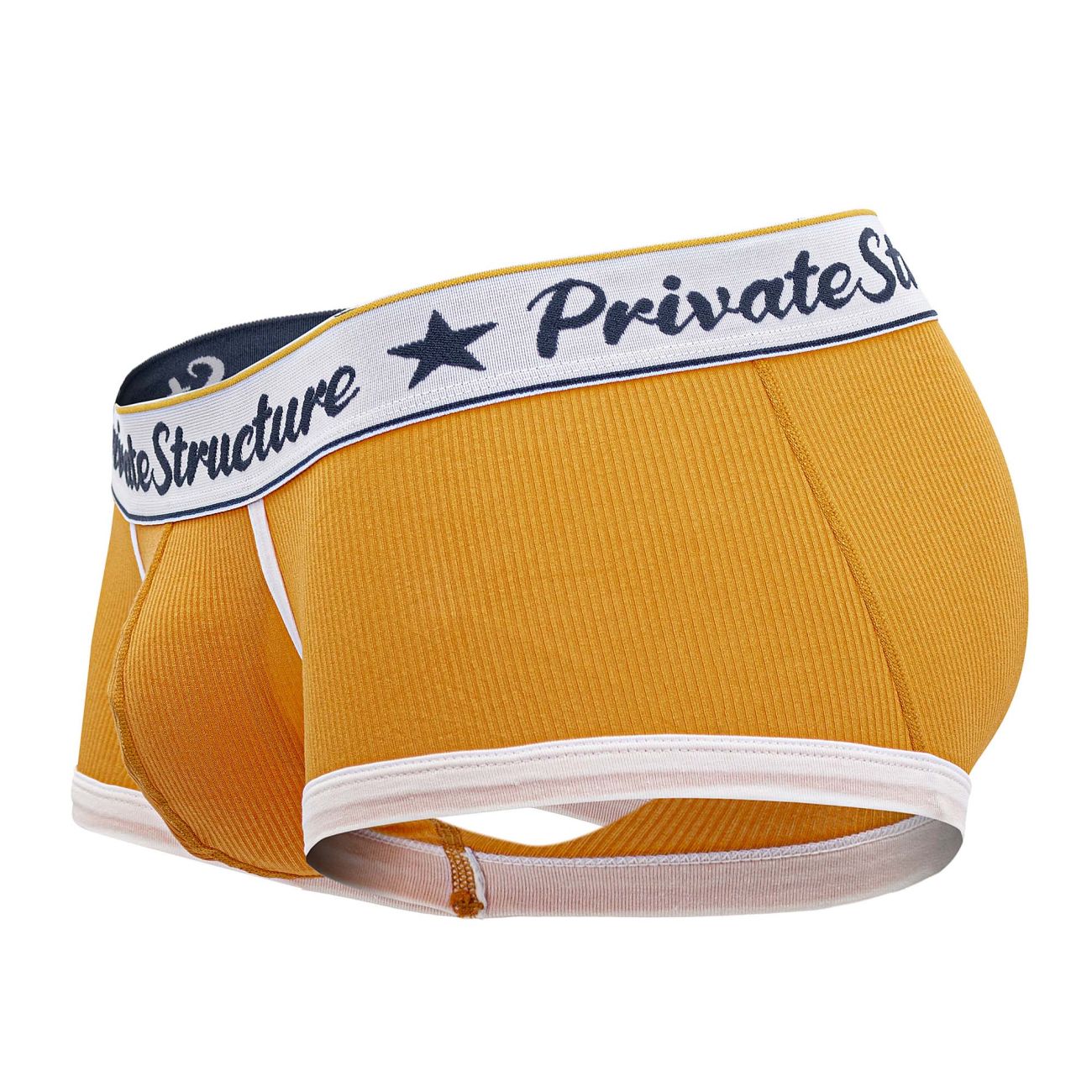 Private Structure SCUS4530 Klassische Badehose mit mittlerer Taille, Farbe Orange
