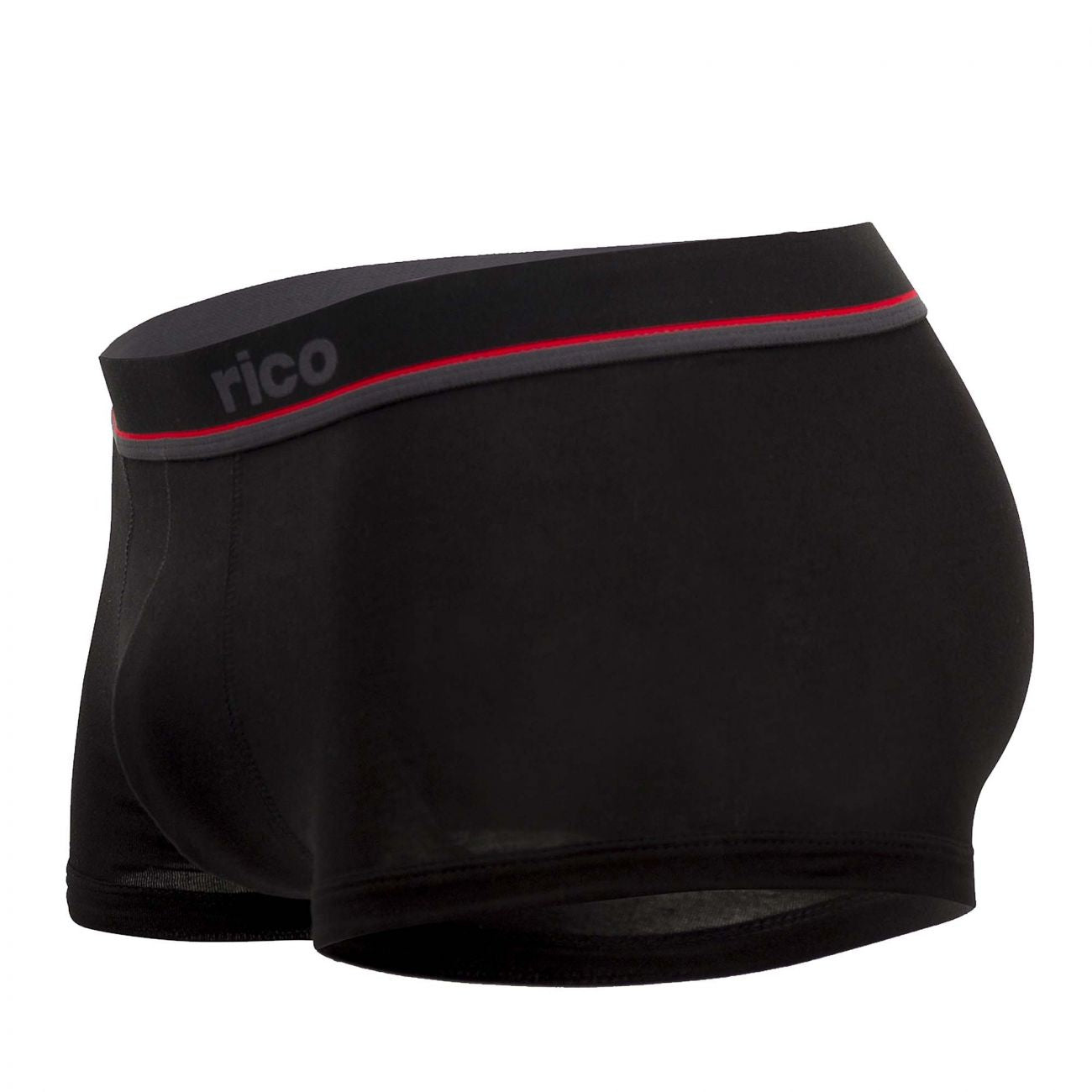 Rico 250108 3er-Pack brasilianische Badehosen, Farbe Schwarz-Grau