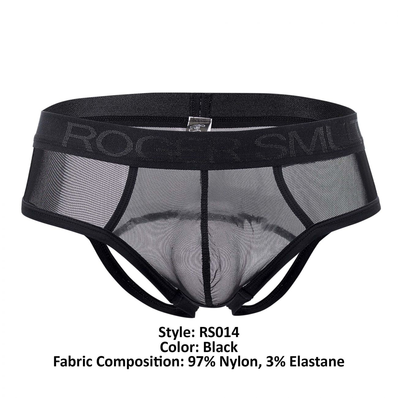 Roger Smuth RS014 Jockstrap Couleur Noir