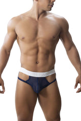 Roger Smuth RS014 Jockstrap Couleur Bleu