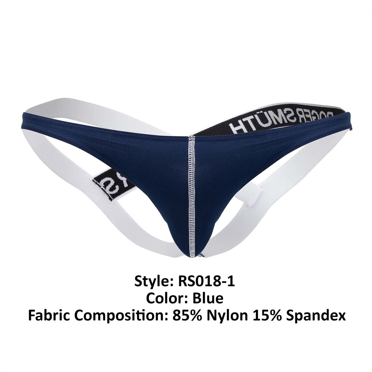 Roger Smuth RS018-1 Jockstrap Couleur Bleu