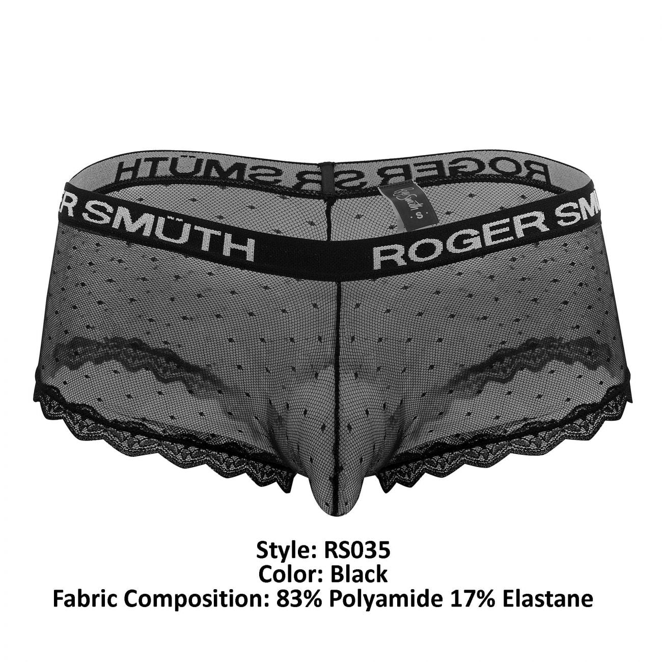 Roger Smuth RS035 Trunks Color Black