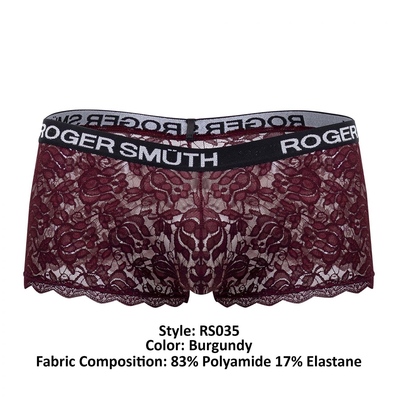 Roger Smuth RS035 Badehose Farbe Burgunderrot