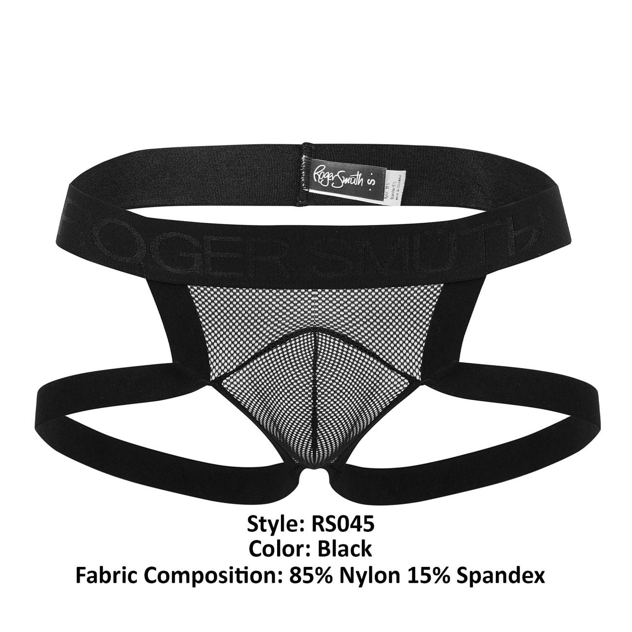 Roger Smuth RS045 Jockstrap Farbe Schwarz