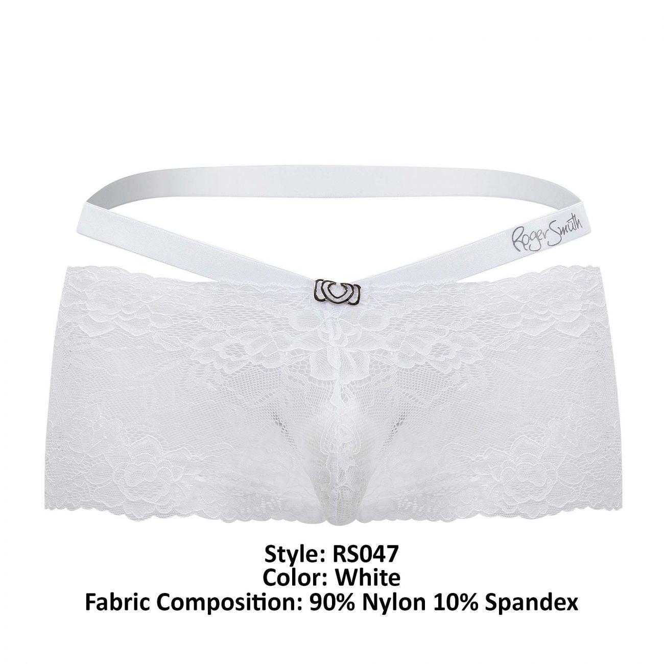 Roger Smuth RS047 Badehose Farbe Weiß