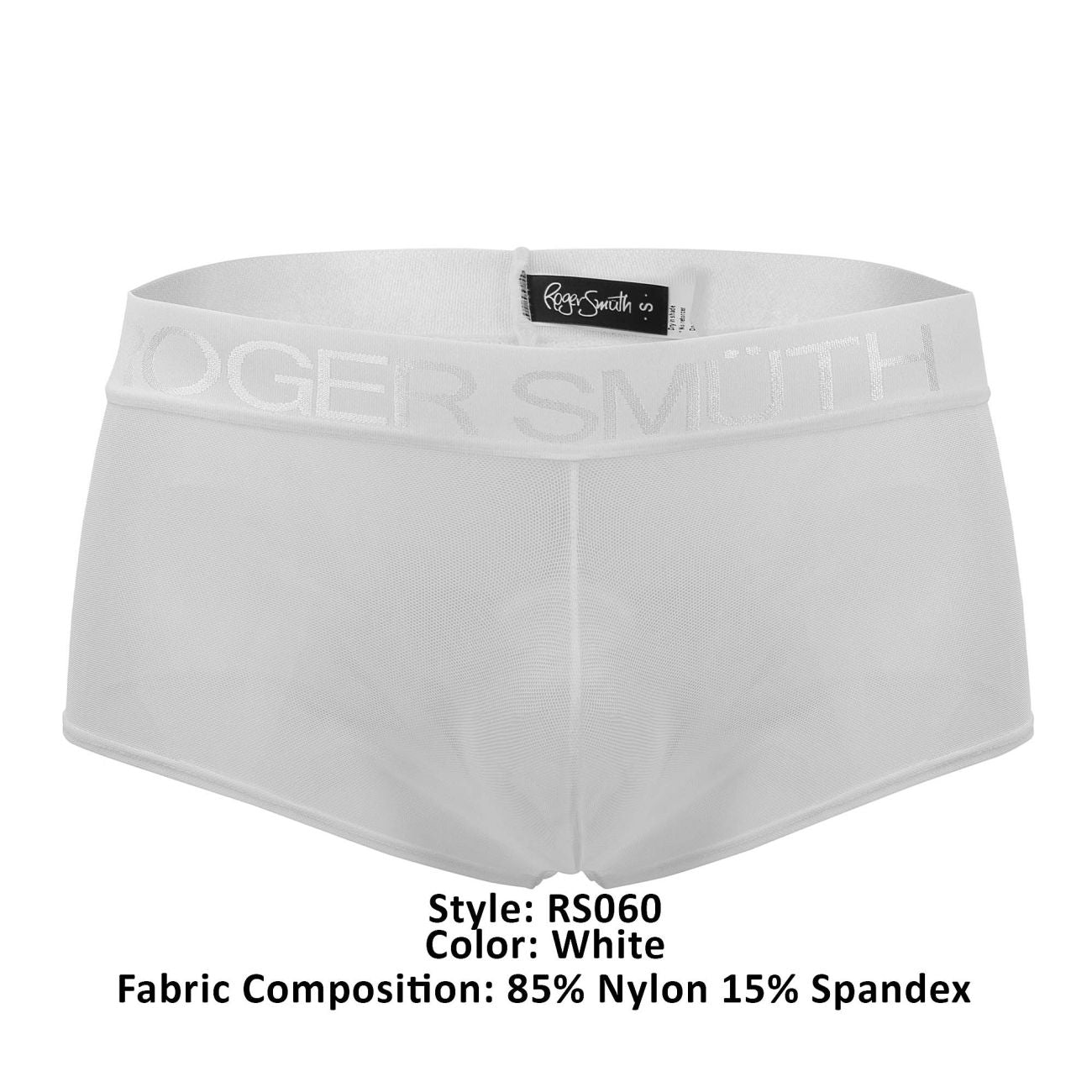 Boxer Roger Smuth RS060 Couleur Blanc