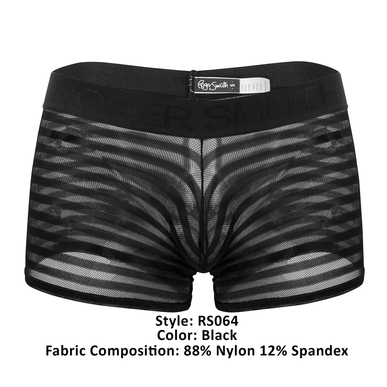 Boxer Roger Smuth RS064 Couleur Noir