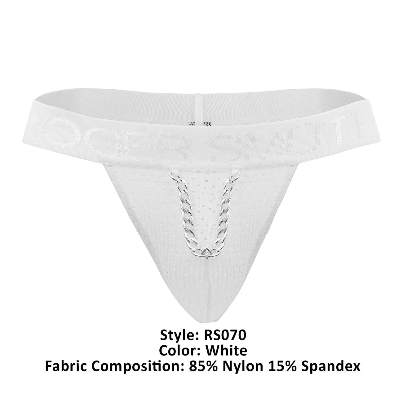 Roger Smuth RS070 Thongs Color White