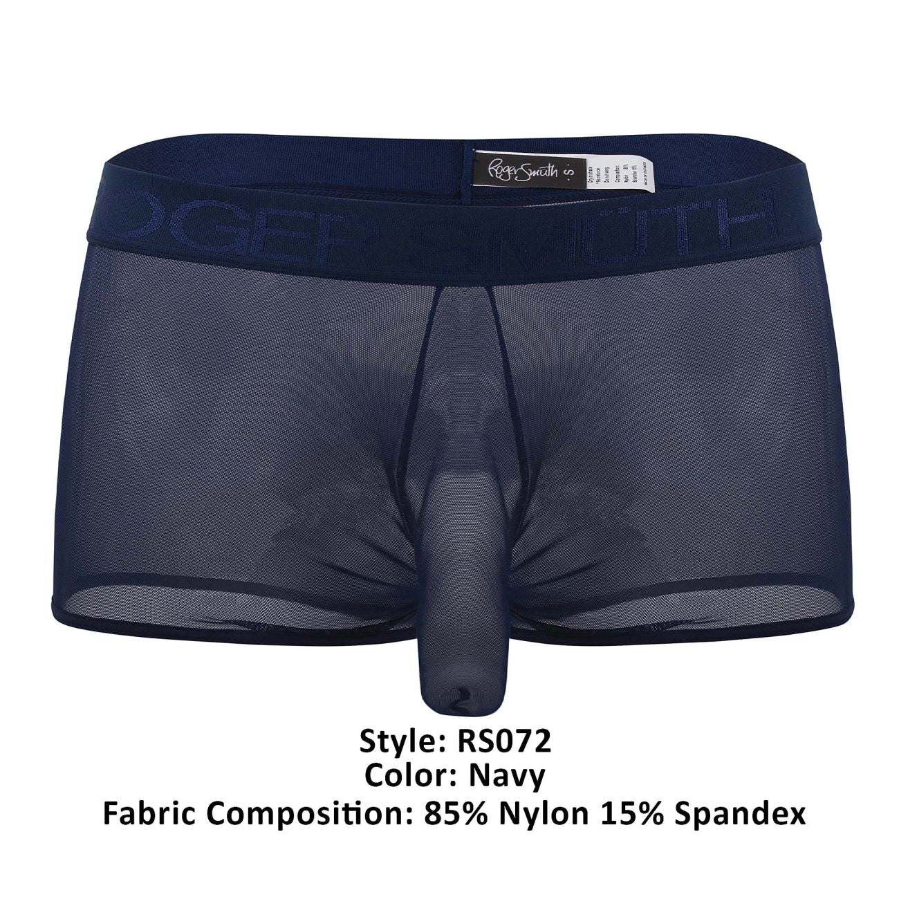 Boxer Roger Smuth RS072 Couleur Bleu marine