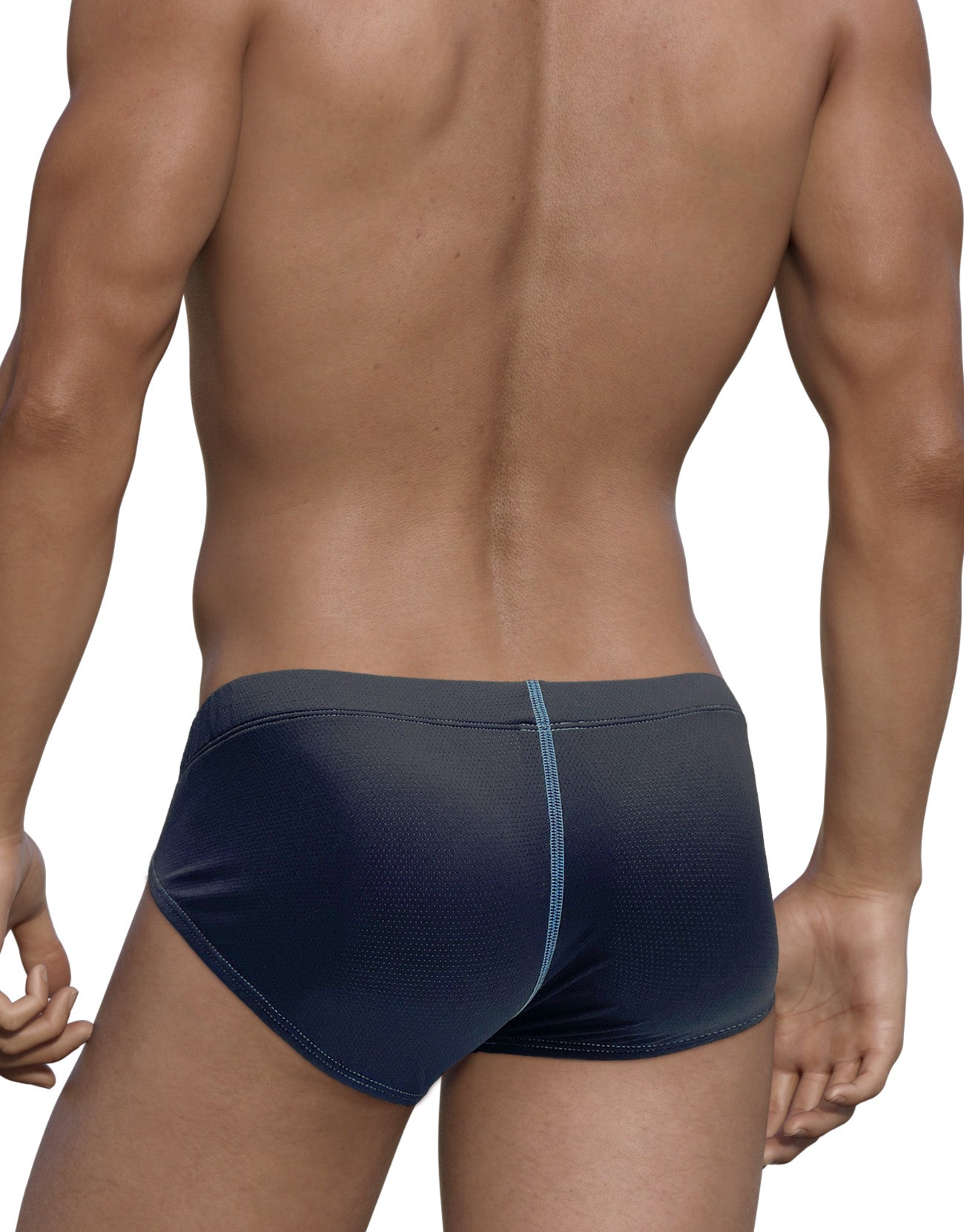 Stitch Big Boy Pouch Brief - Blue - EricSaloDesign.com