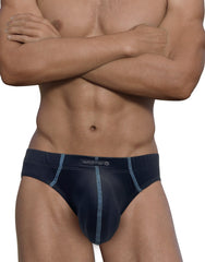 Stitch Big Boy Pouch Brief - Blue - EricSaloDesign.com