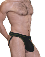 Stitch Big Boy Pouch Jock Strap - Yellow - EricSaloDesign.com