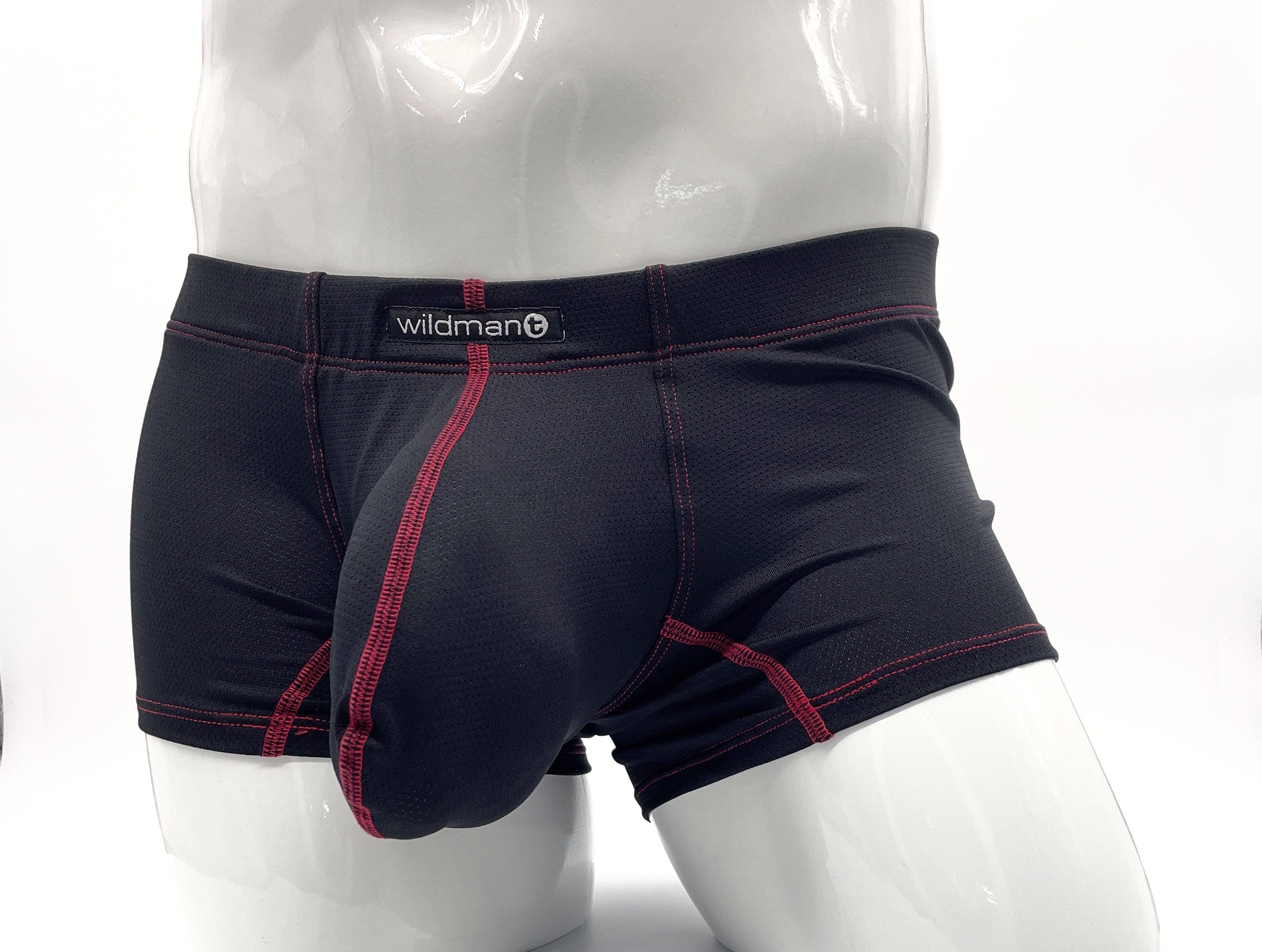 Stitch Big Boy Pouch Boxer Brief - Red - EricSaloDesign.com