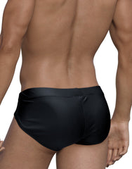 WildmanT Big Boy Pouch Swim Brief Black - EricSaloDesign.com