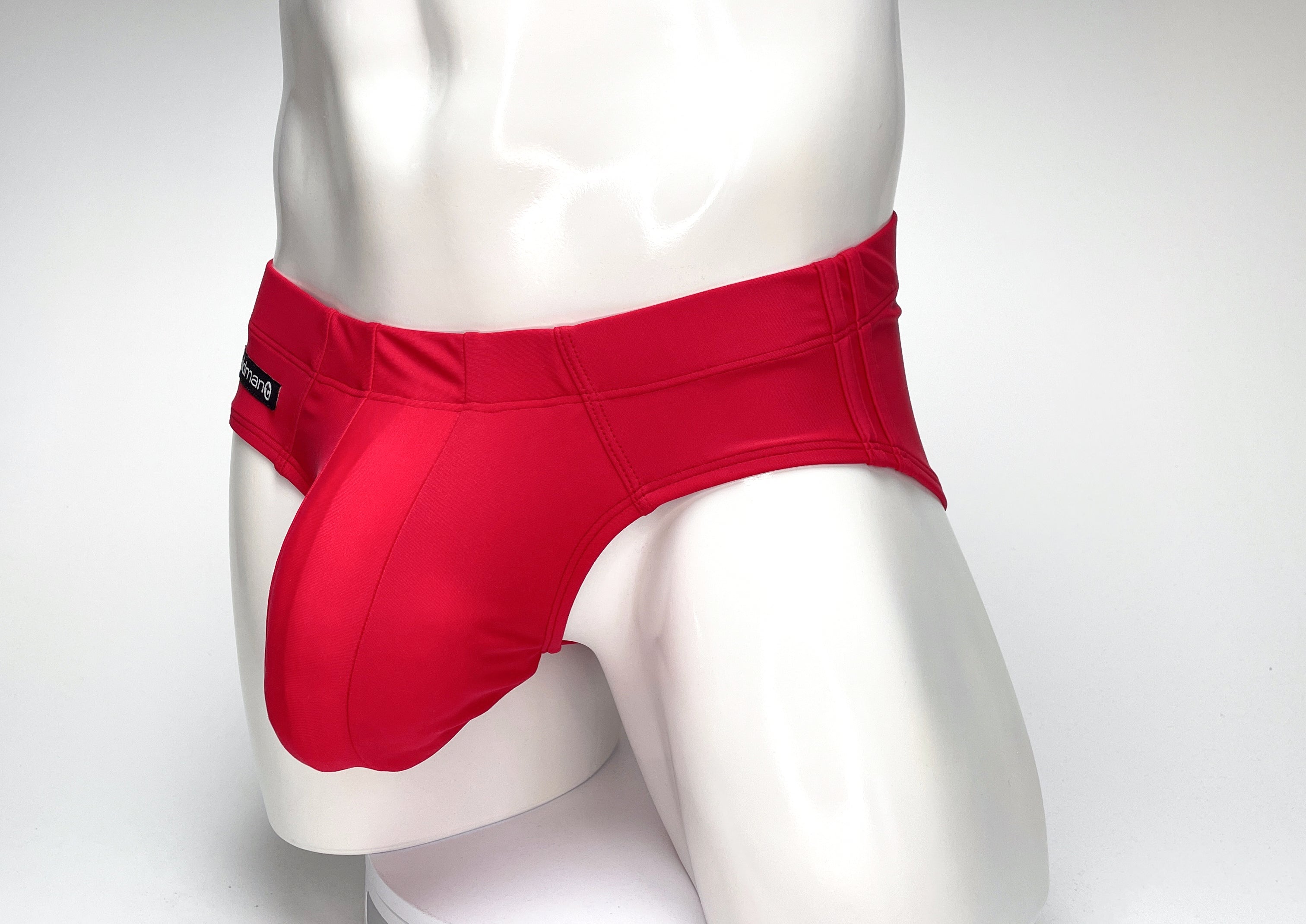 WildmanT Big Boy Pouch Swim Brief Red - EricSaloDesign.com