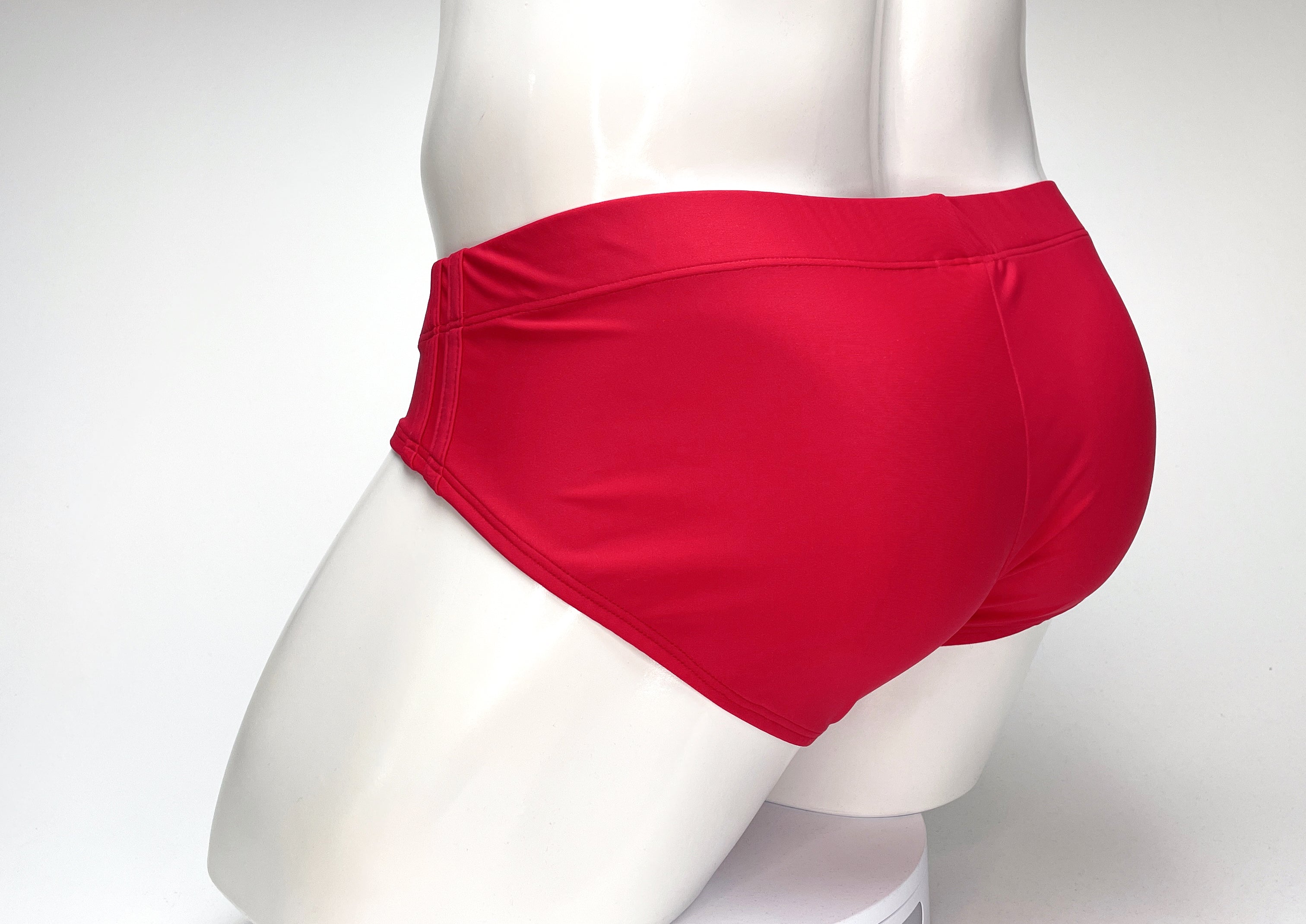 WildmanT Big Boy Pouch Swim Brief Red - EricSaloDesign.com