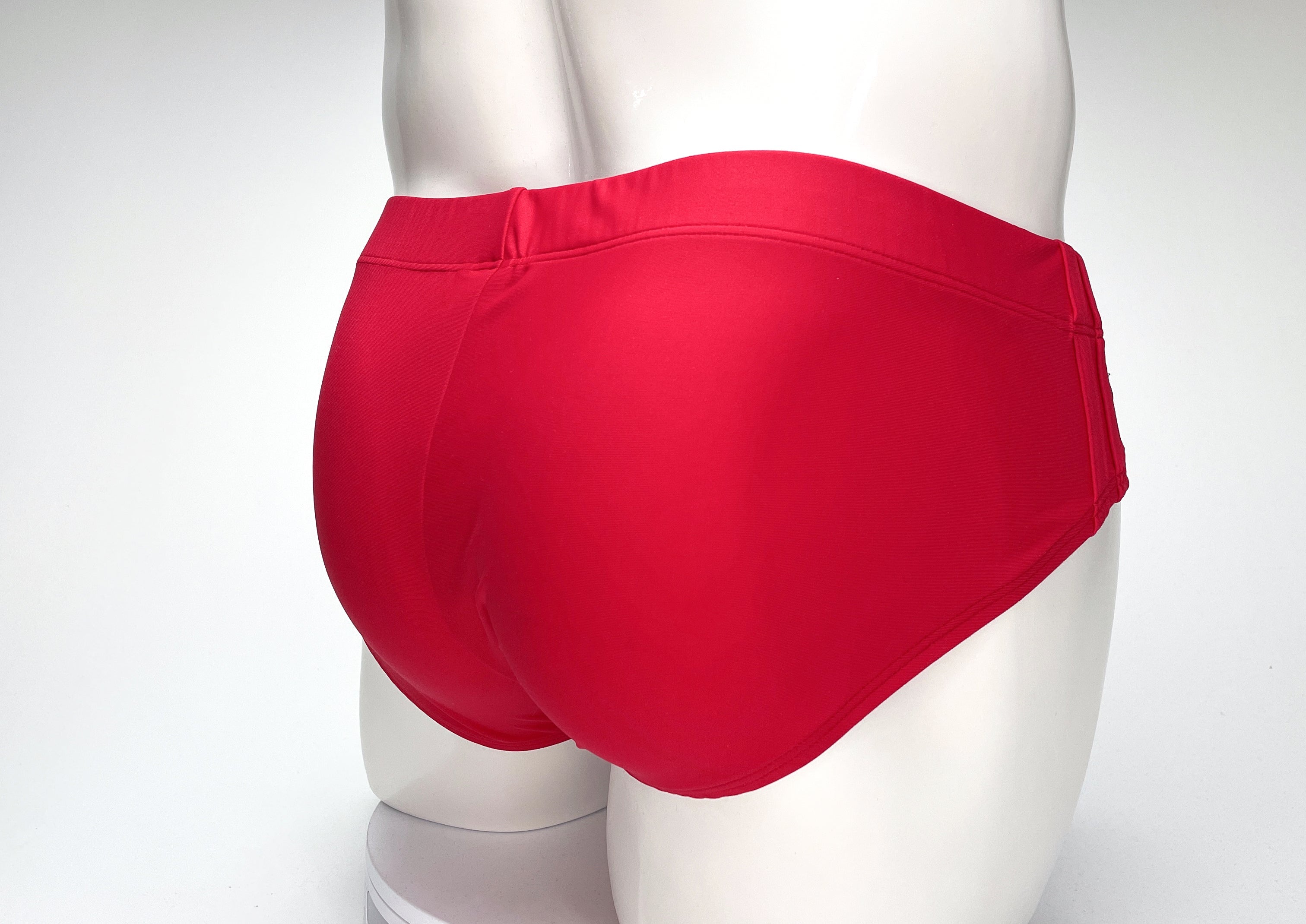 WildmanT Big Boy Pouch Swim Brief Red - EricSaloDesign.com