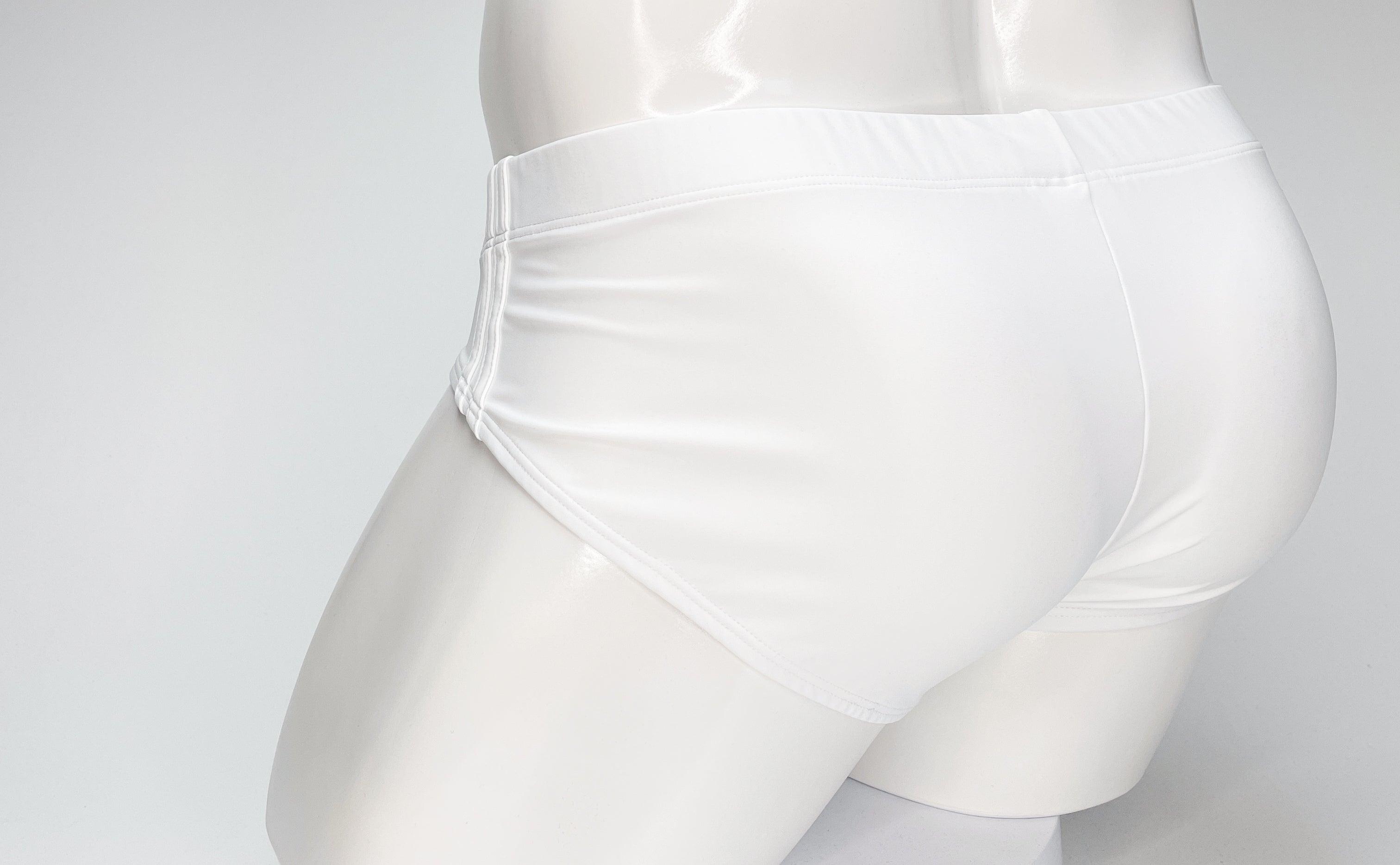 WildmanT Big Boy Pouch Swim Brief White - EricSaloDesign.com