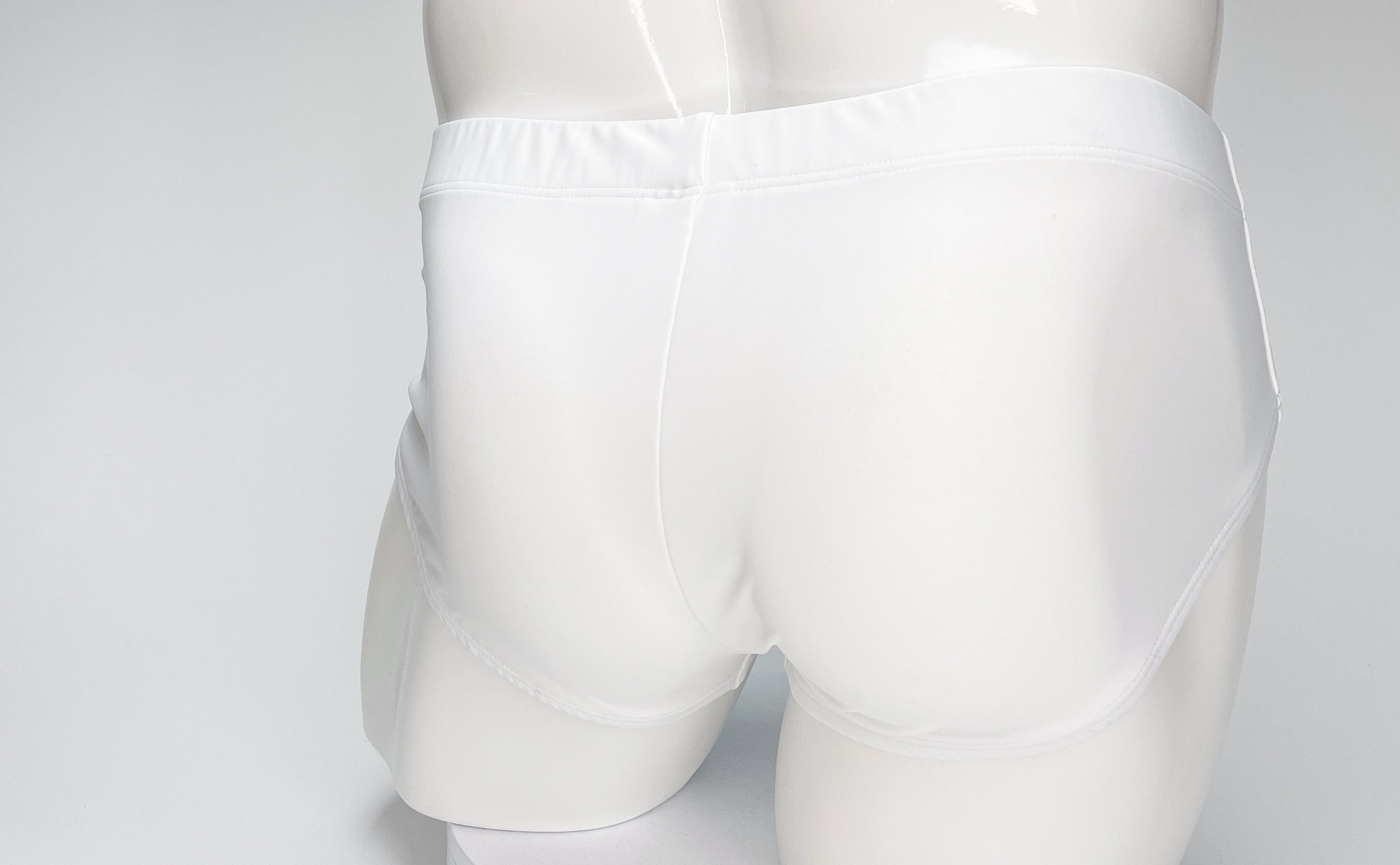 WildmanT Big Boy Pouch Swim Brief White - EricSaloDesign.com