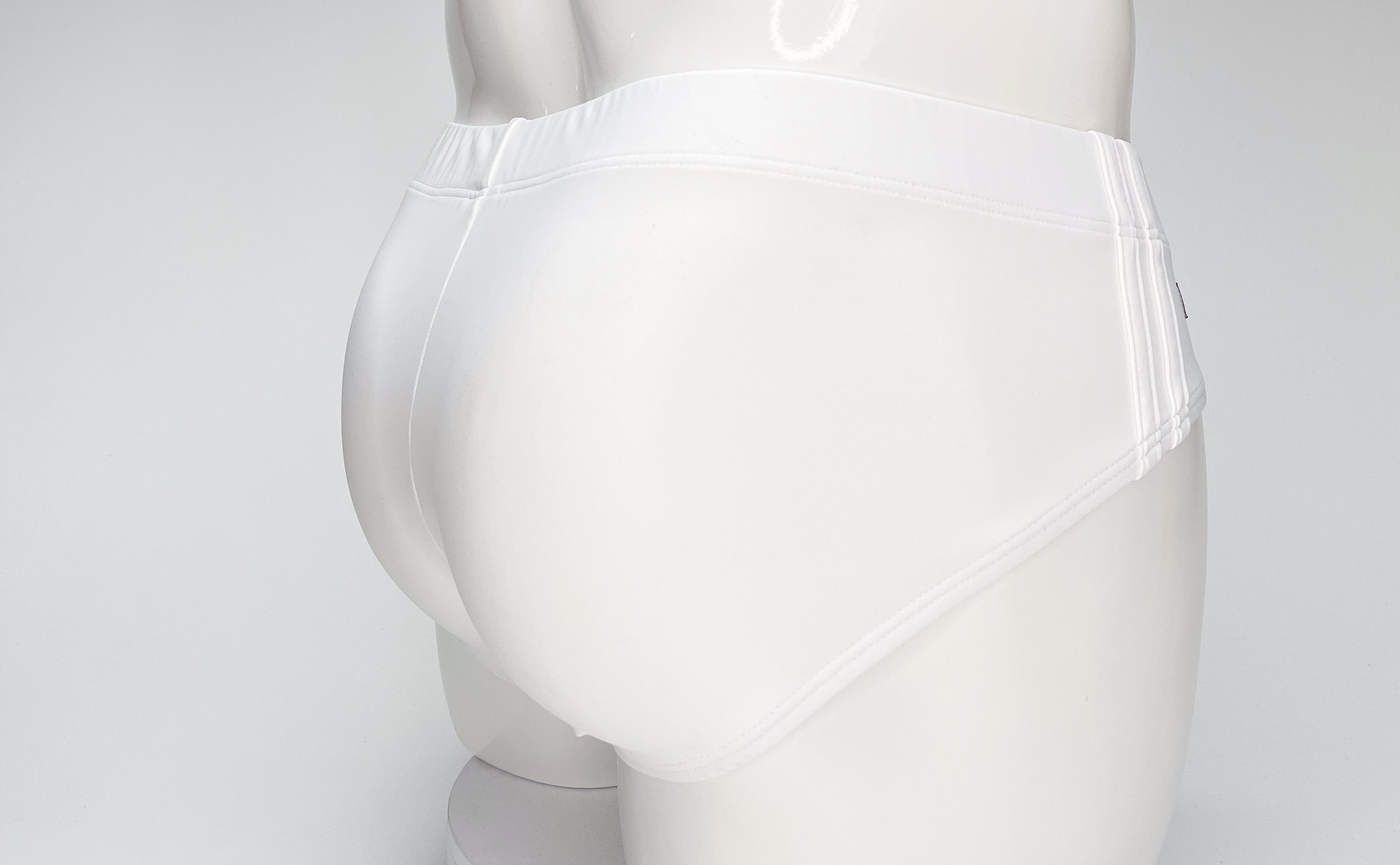 WildmanT Big Boy Pouch Swim Brief White - EricSaloDesign.com