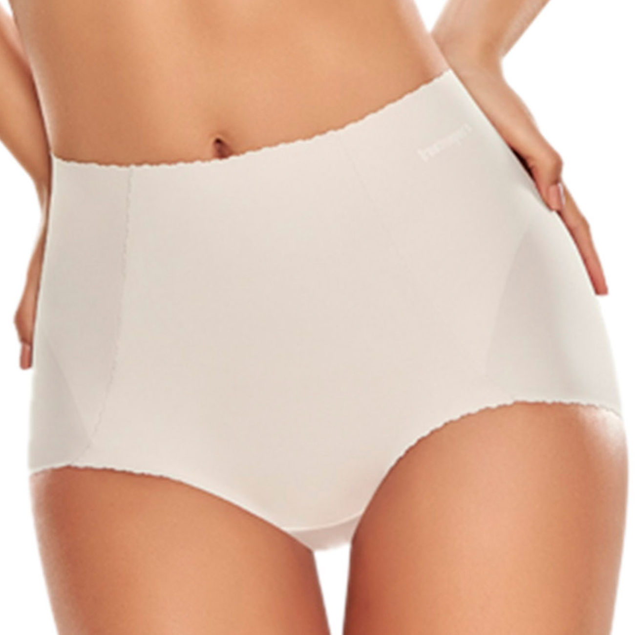 TrueShapers 1274 High-Waist Comfy Control Panty Color Beige