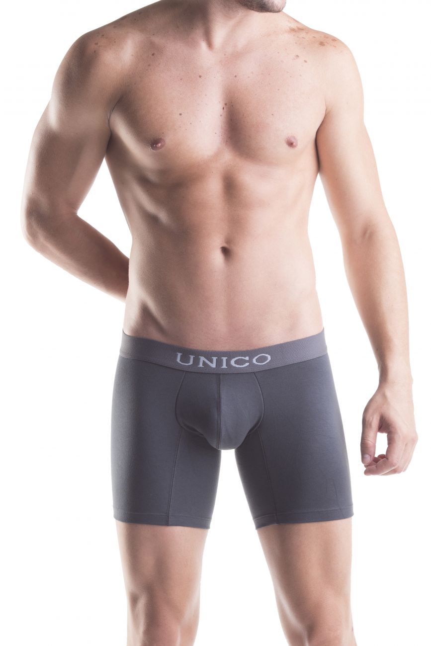 Unico 1200090196 (9612010020596) Boxershorts Asfalto Baumwolle Farbe Grau