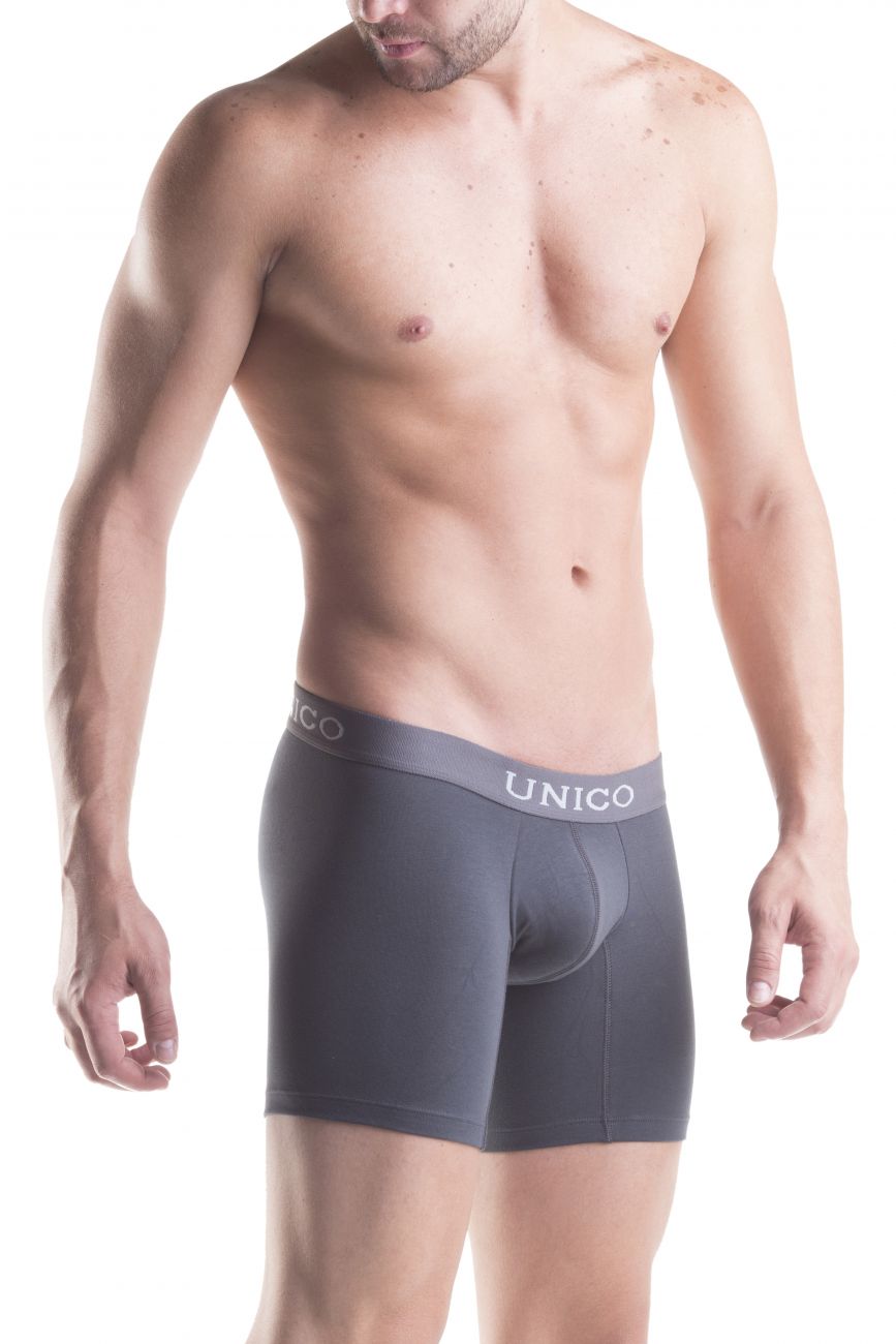 Unico 1200090196 (9612010020596) Boxershorts Asfalto Baumwolle Farbe Grau