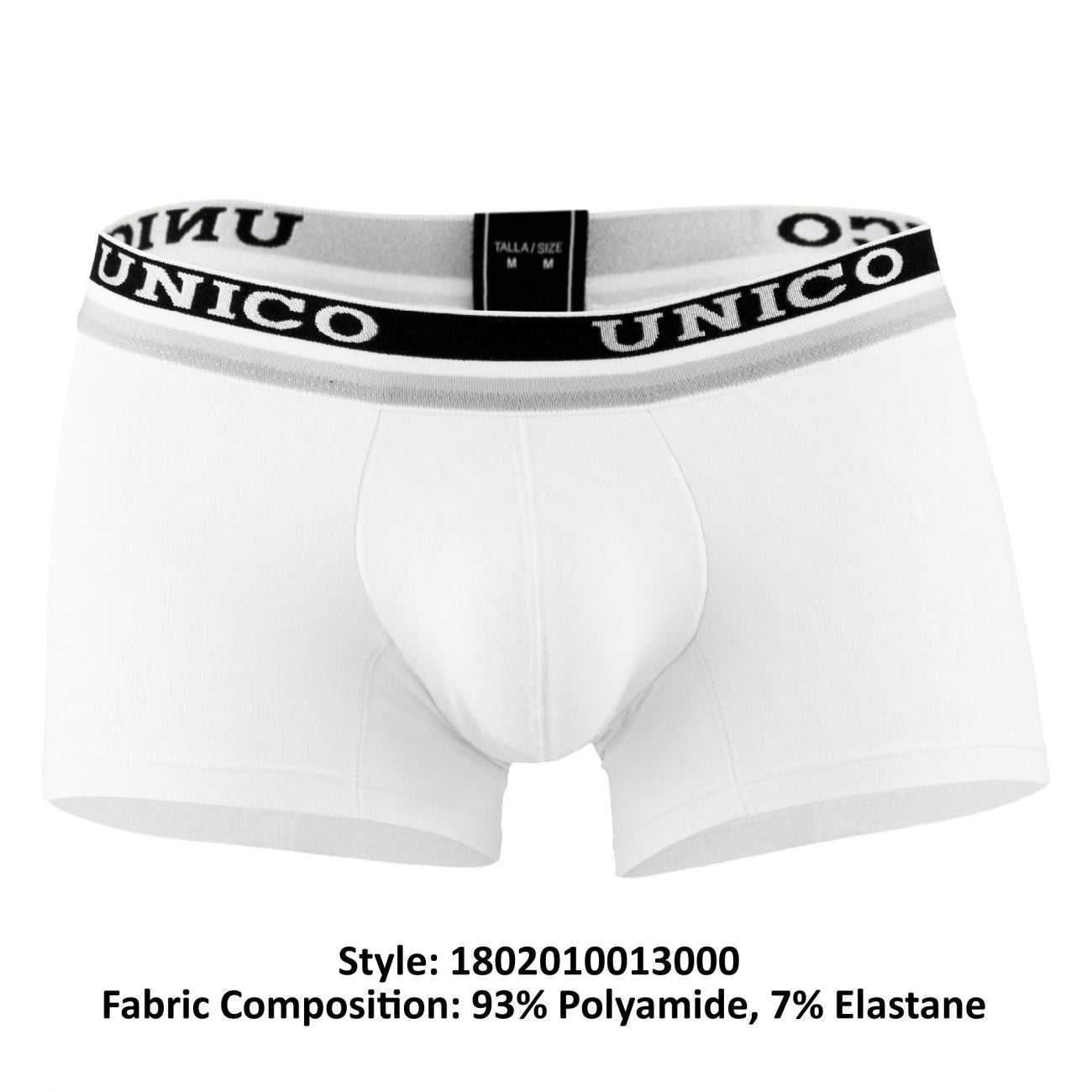 Boxer Unico 1802010013000 Reconnect Color Blanc