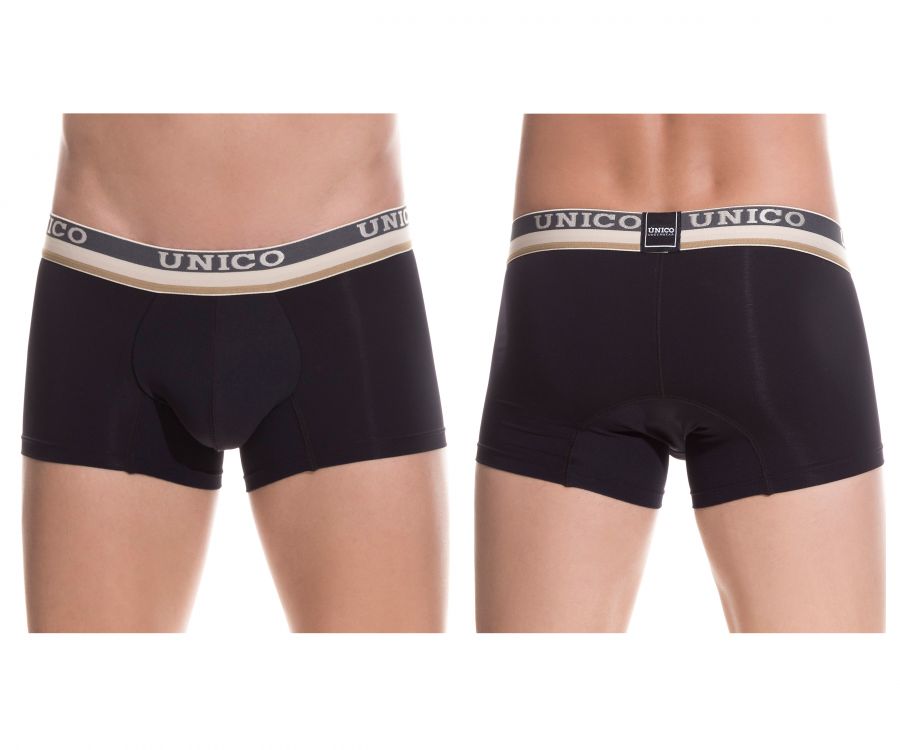 Unico 1802010013599 Boxershorts Visionario Farbe Schwarz