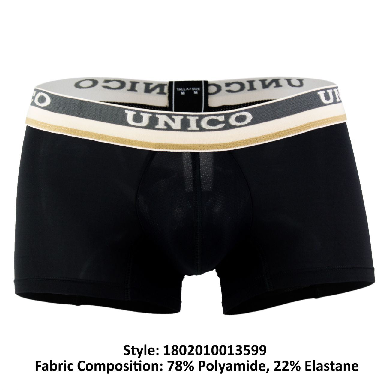 Unico 1802010013599 Boxershorts Visionario Farbe Schwarz