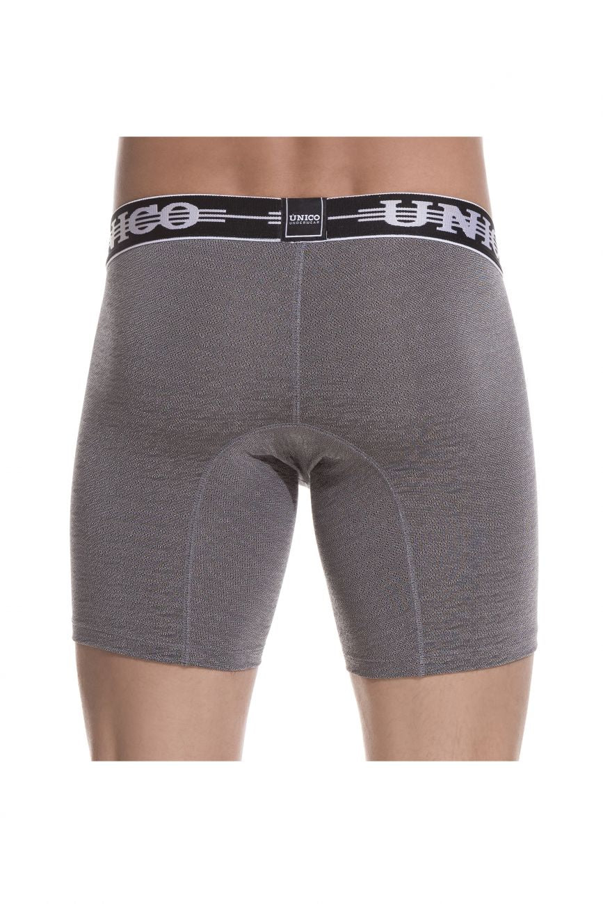 Boxer Unico 1802010021194 Couleur unie Gris