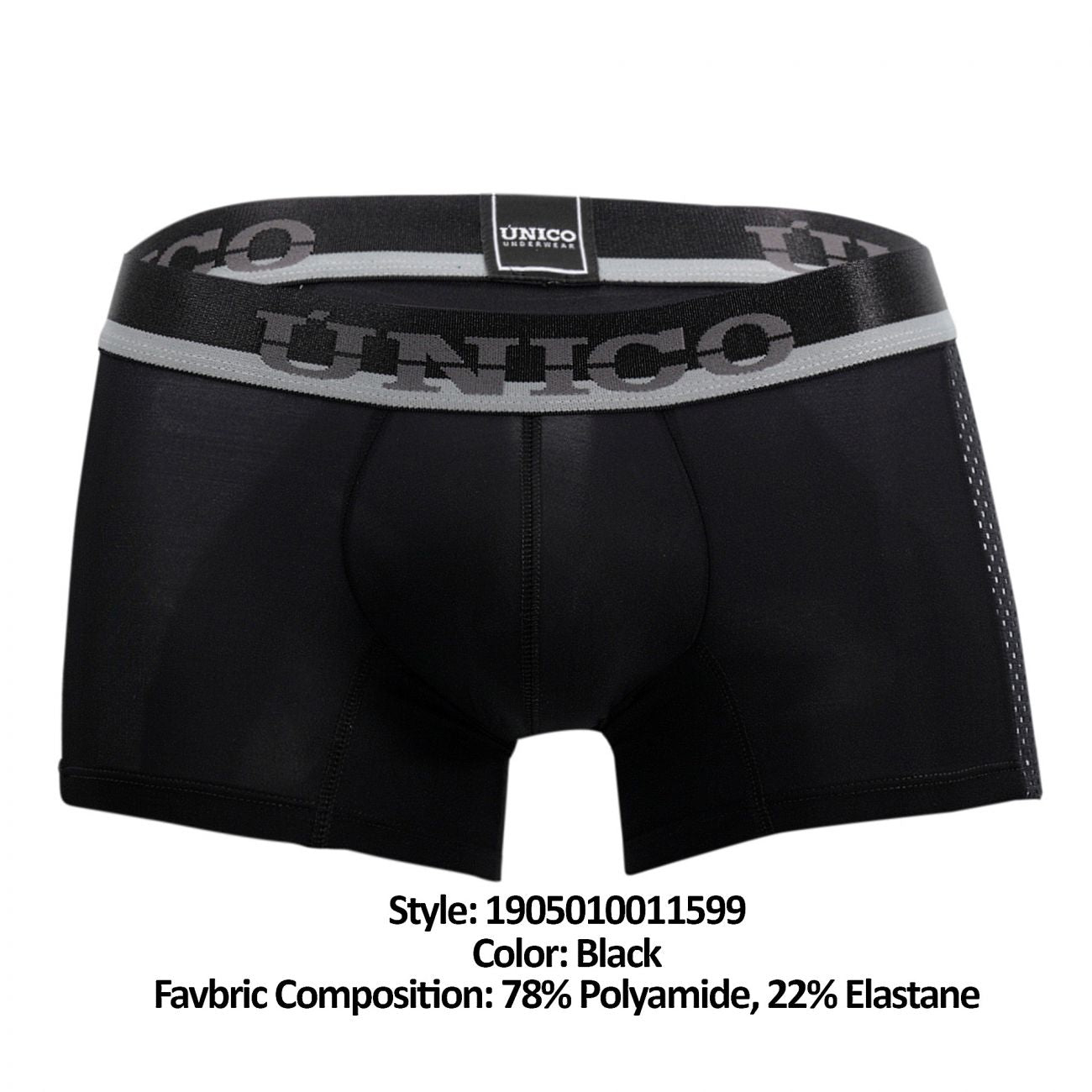 Unico 1905010011599 Trunks Puntillizmo Color Black