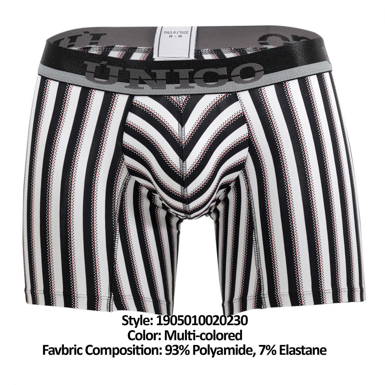 Unico 1905010020230 Boxer Briefs Blocks Color Multi-colored