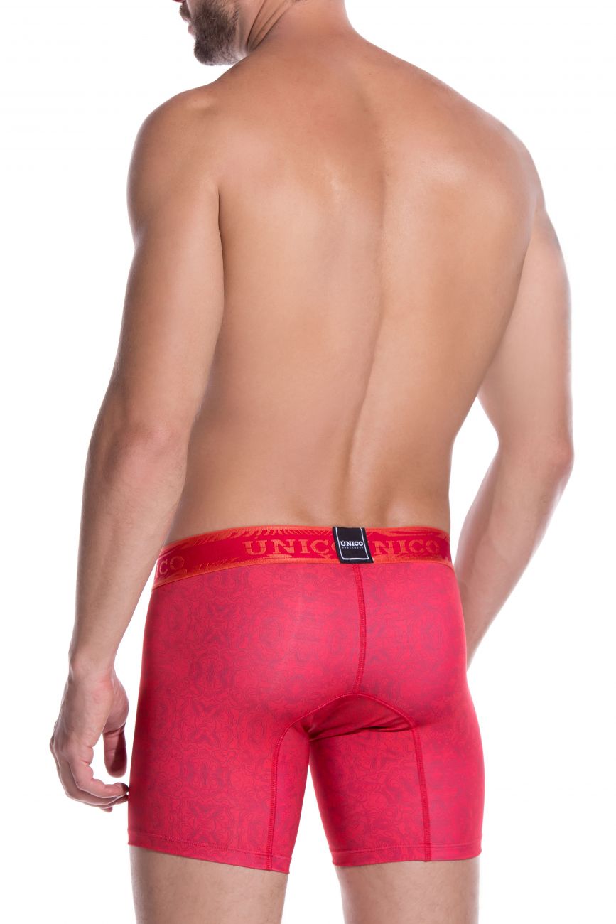 Unico 1906010022989 Boxer Briefs Agaba Color Red