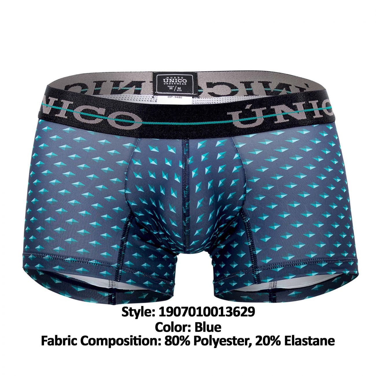 Unico 1907010013629 Badehose Agata, Farbe Blau