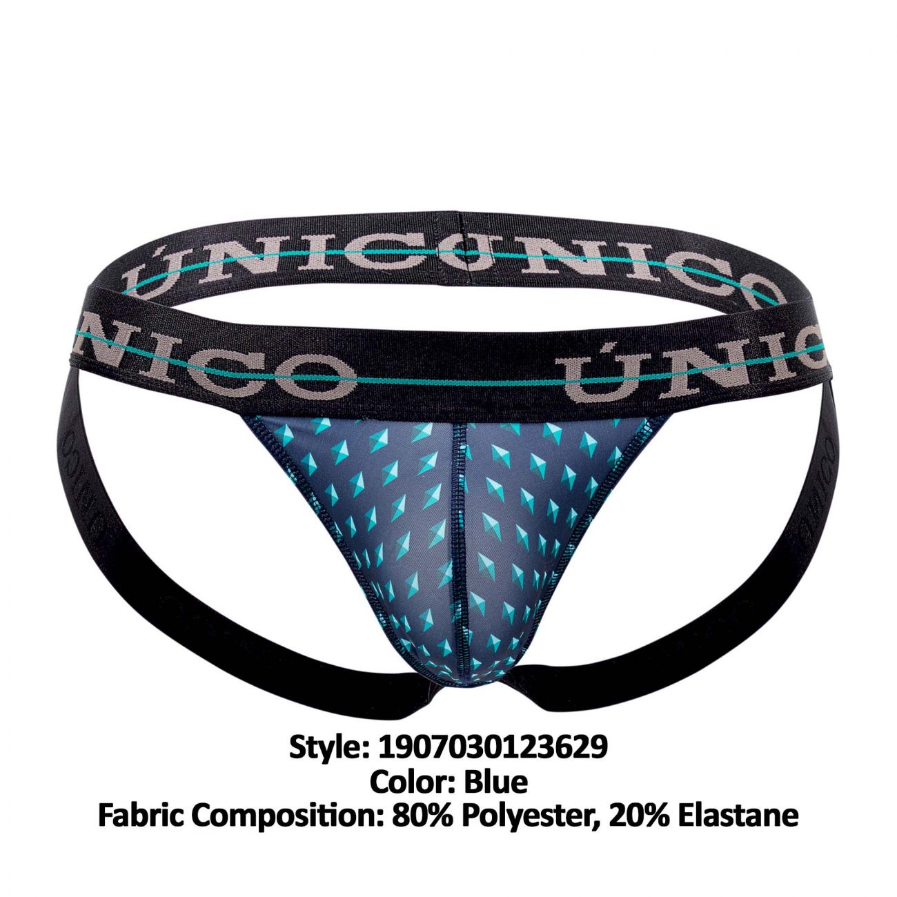 Unico 1907030123629 Jockstrap Agata Farbe Blau